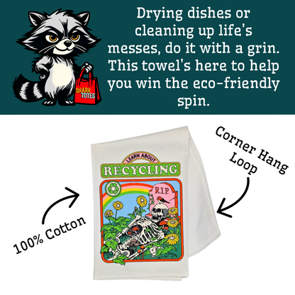 Learn About Recycling Sack Dish Towel