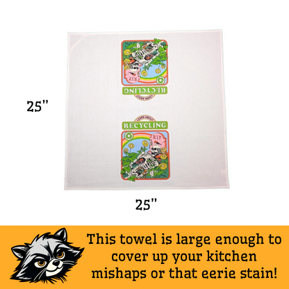 Learn About Recycling Sack Dish Towel