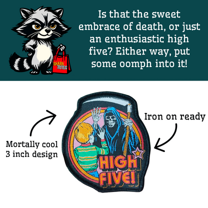 High Five Iron-On Patch