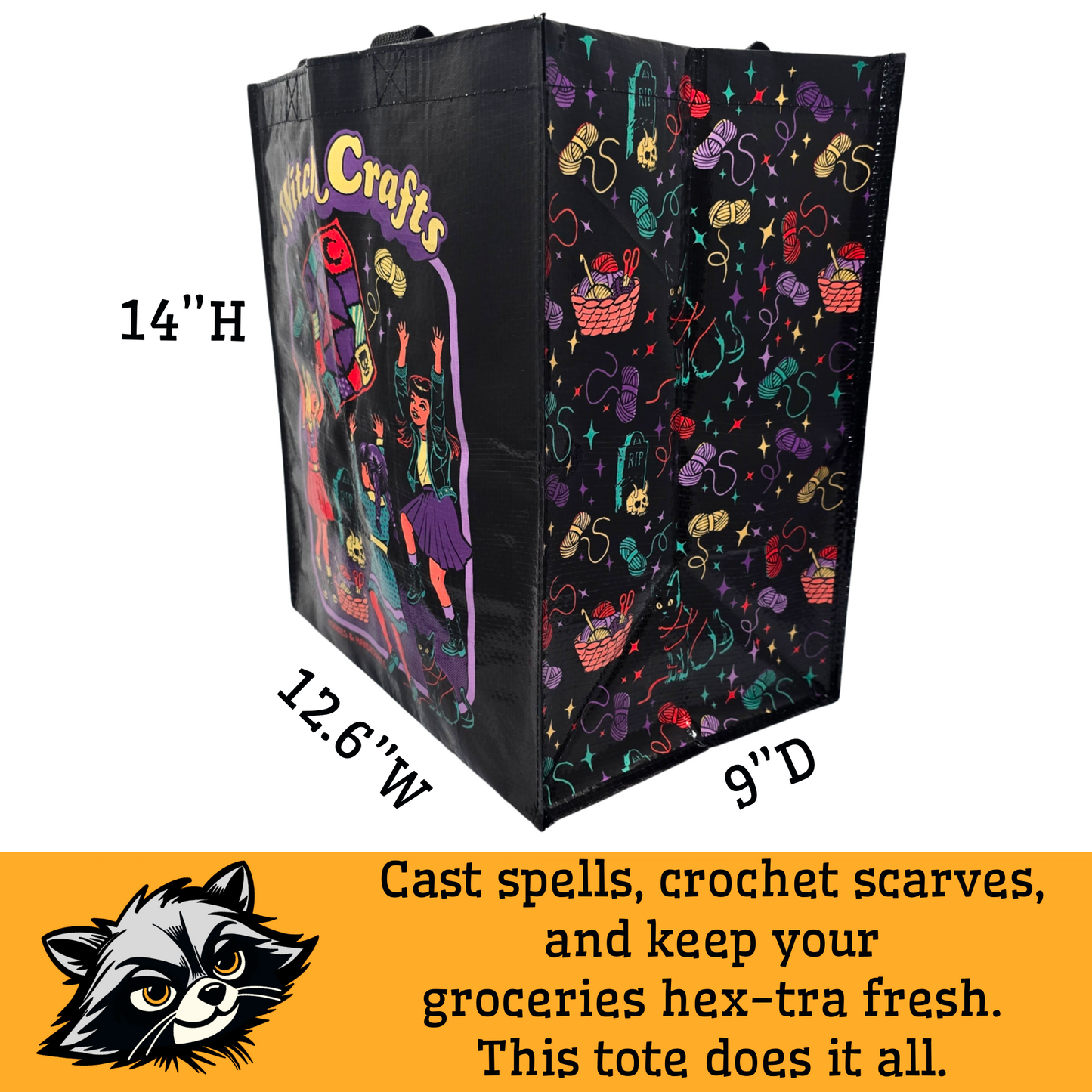 Witch Crafts Grocery Tote