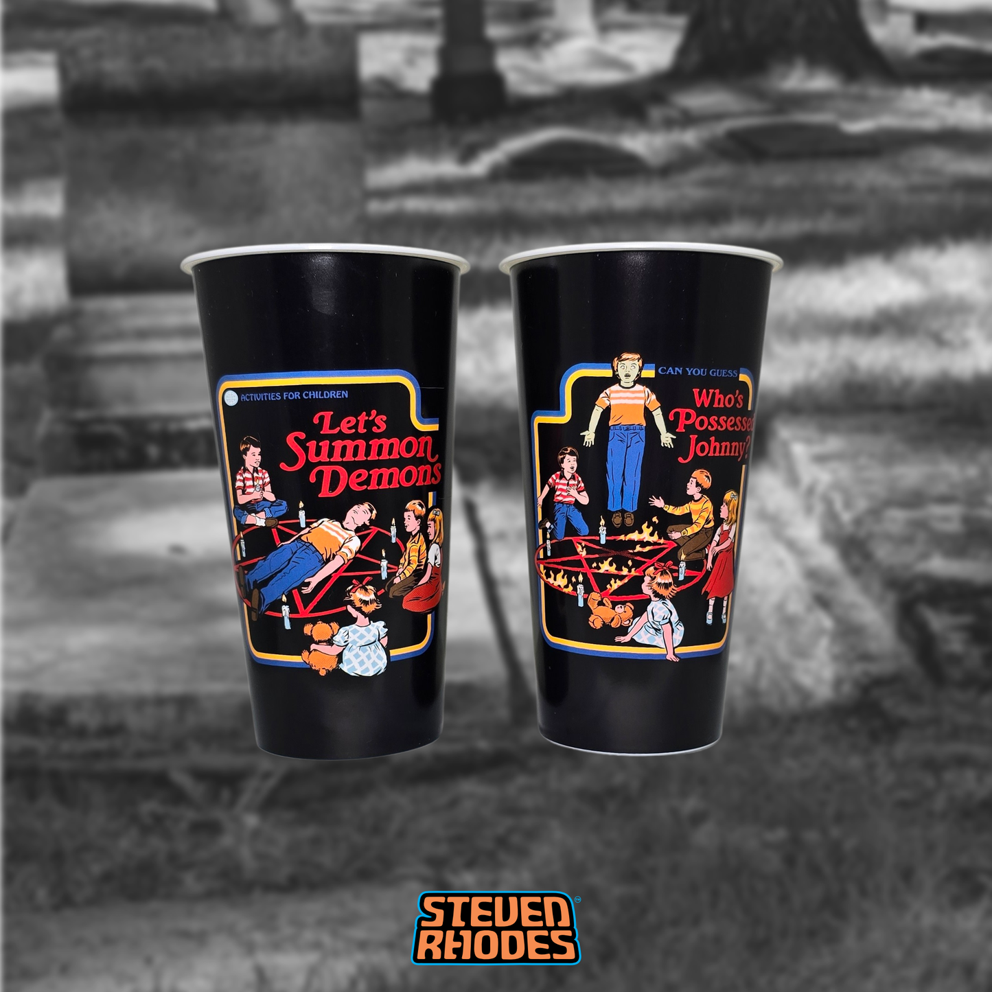 Doomed Delights Stadium Tumbler Trio