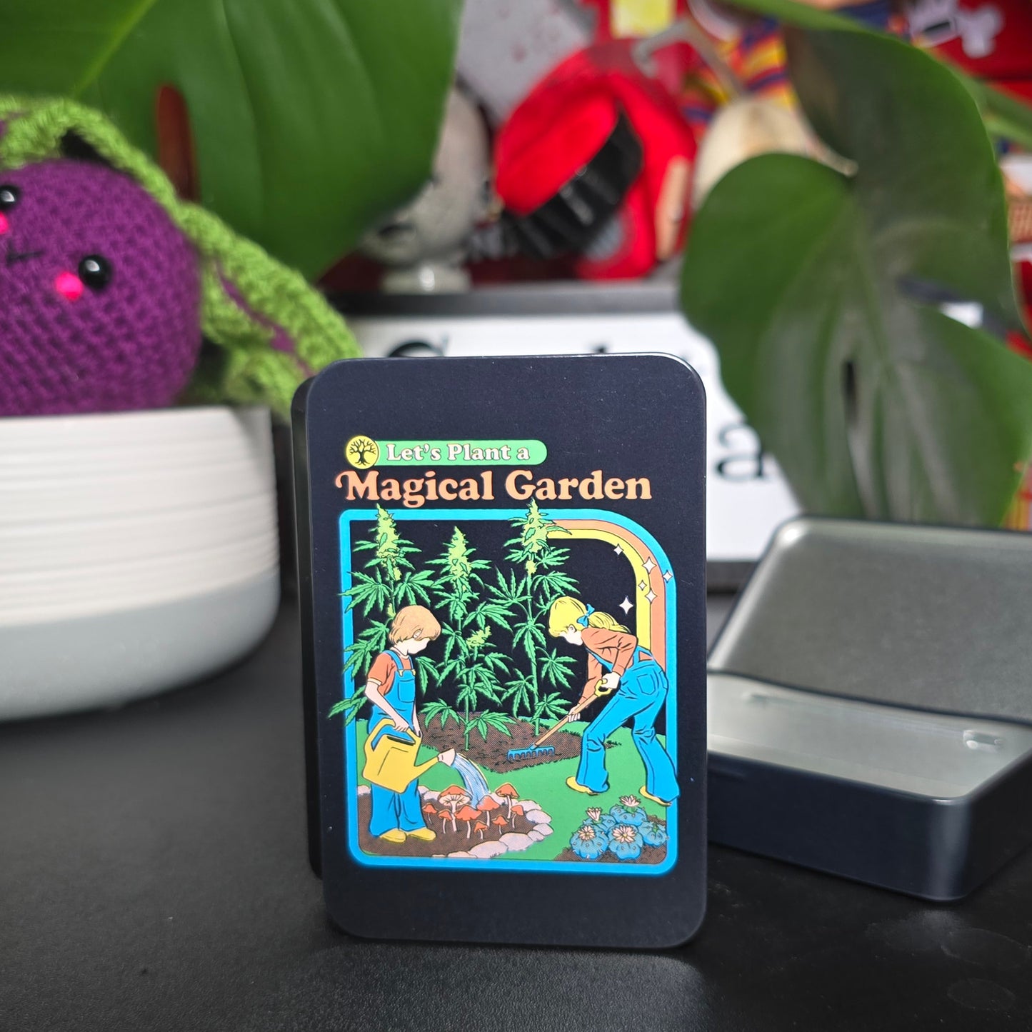 Let's Plant a Magical Garden Hinged  Tin